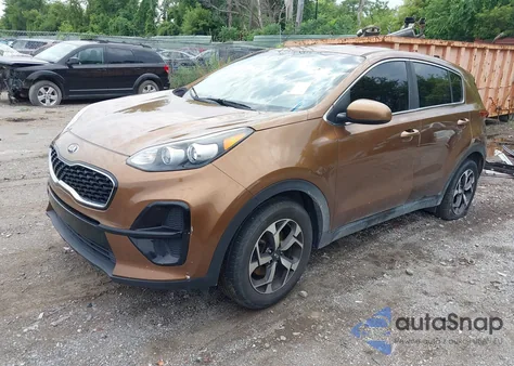 2020 Kia Sportage Lx z USA, uszkodzony, nr VIN KNDPM3AC4L7648501